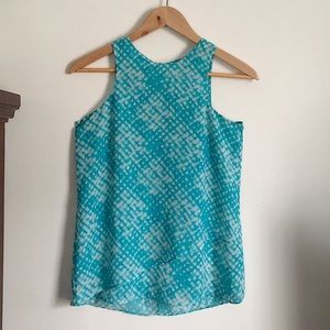 a.n.a Blue Sleeveless Blouse